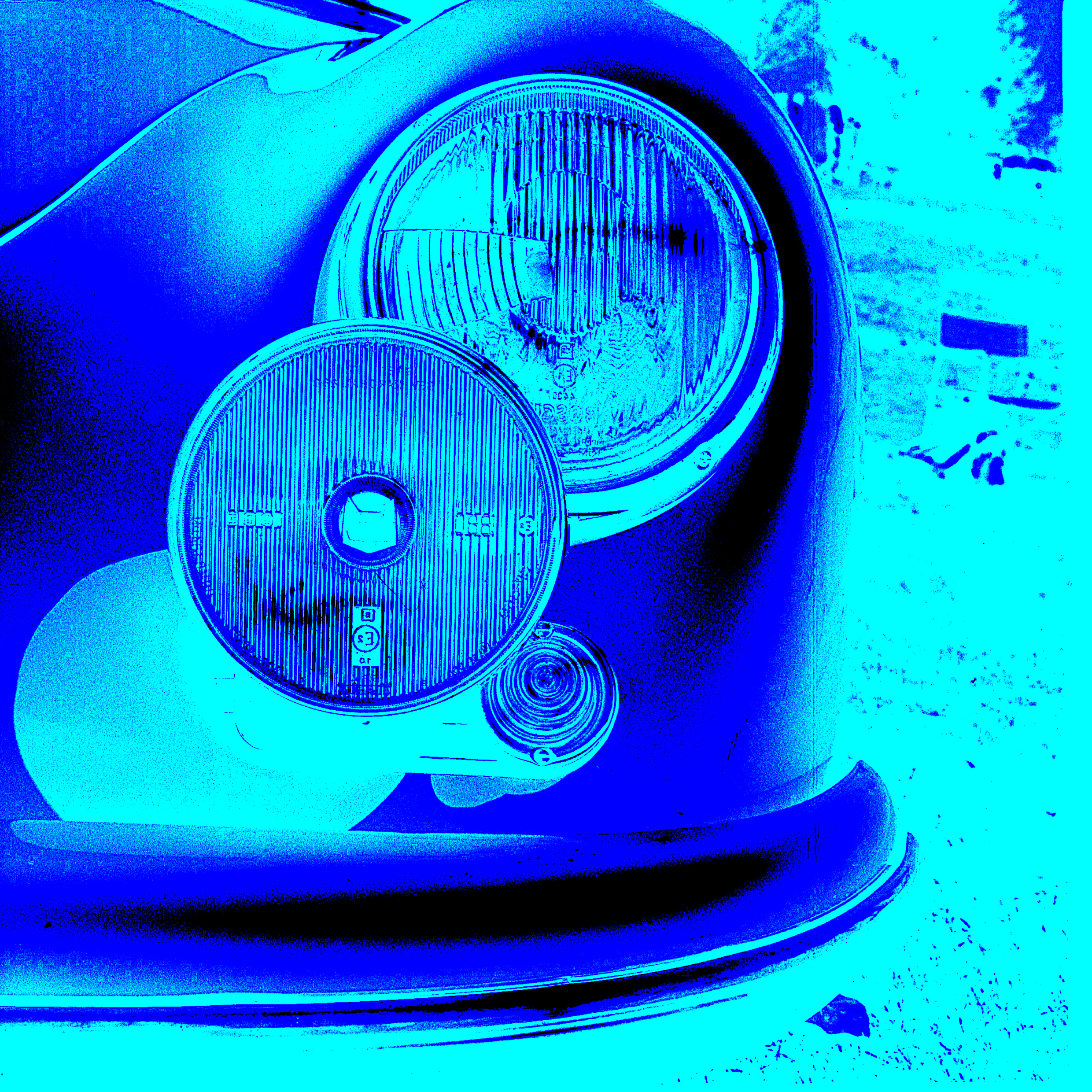 Porsche 356 Cyanotype