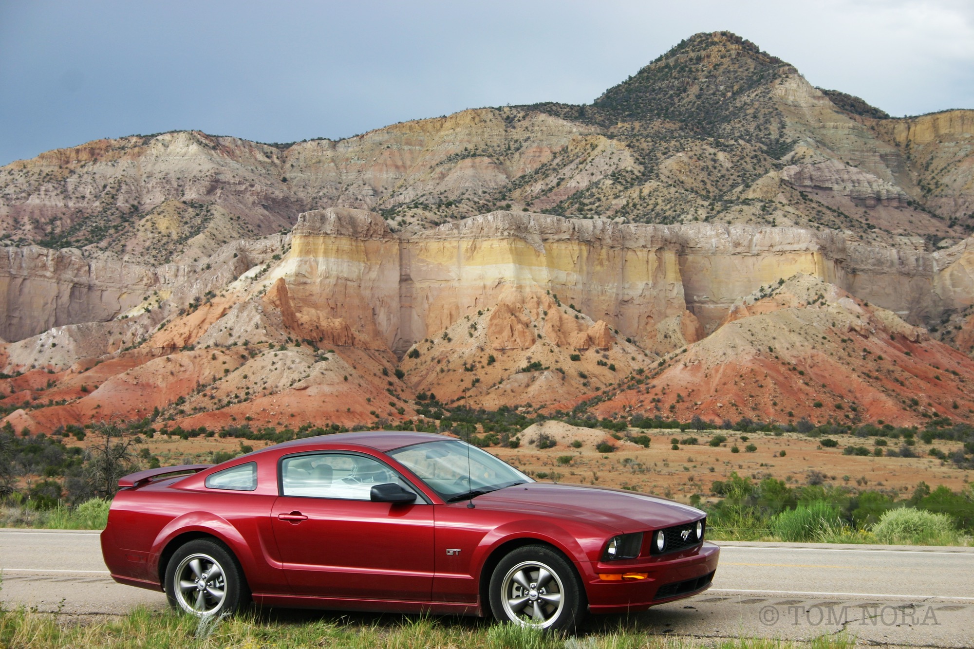 Ford Mustang GT, Red